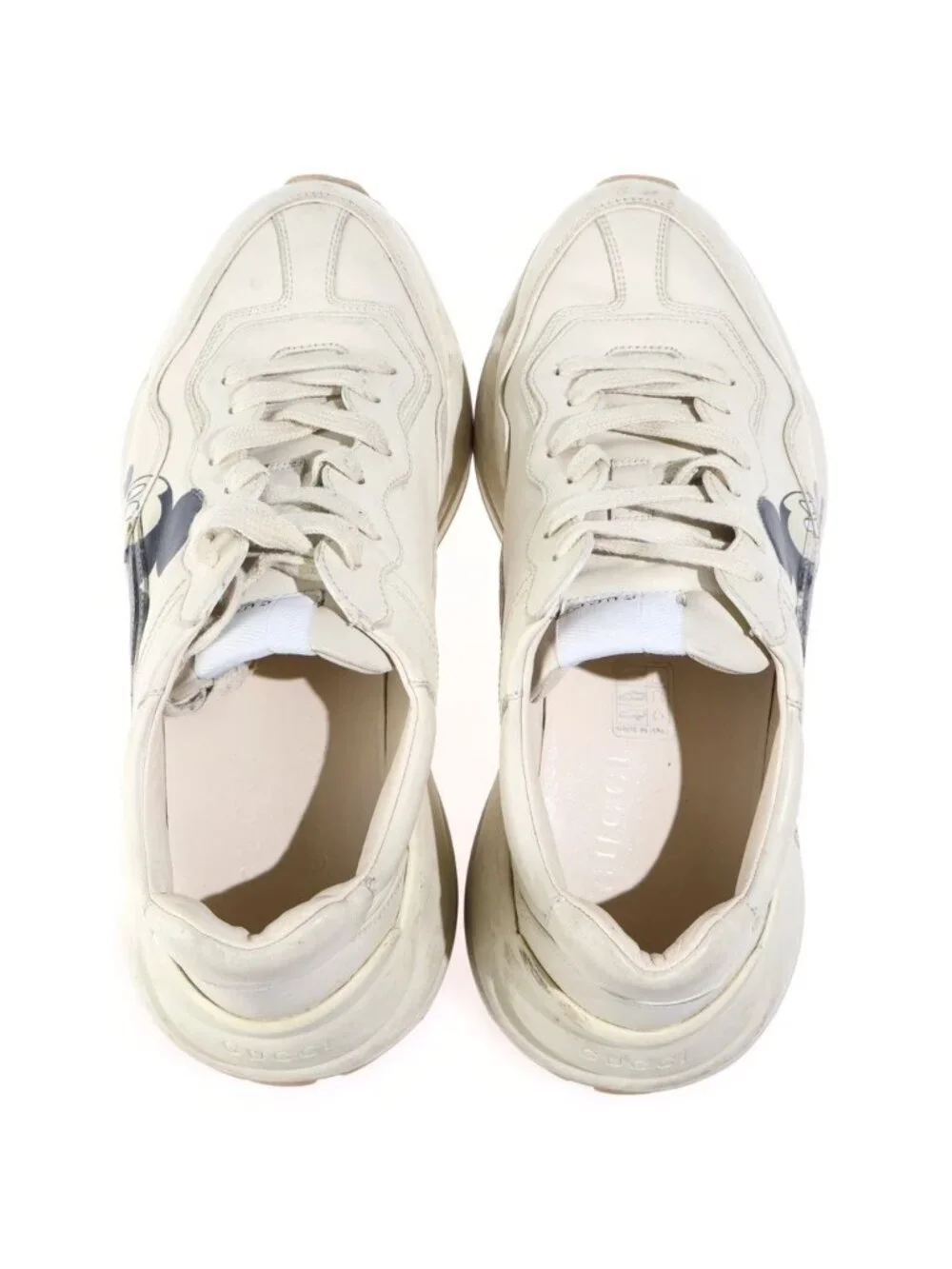 Gucci Disney Low Top Sneakers Mickey White